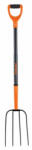 TRUPER BPJ-4MC 4 Ágú trágyavilla acél nyéllel, D fogantyúval, 22/126 cm (102113) (T102113)