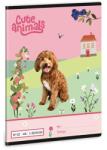 Ars Una Füzet vonalas ARS UNA A/5 32 lapos 12-32 3. osztályos Cute Animals-Doggie (53604583) - fotoland