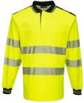 Portwest PW3 Hi-Vis hosszú ujjú pólóing (T184YBRS) - munkavedelemplusz