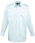 Premier PR210 Férfi hosszú ujjú pilóta ing (pr210lb-l-xl)
