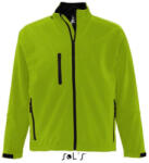 SOL'S Relax - férfi softshell zipzároszáros dzseki (so46600gab-m)
