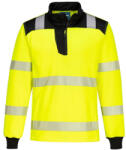 Portwest PW3 Hi-Vis 1/4 Zip melegítőfelső (PW326YBRL)