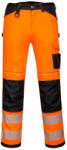 Portwest PW303 PW3 Hi-Vis könnyű stretch nadrág (PW303OBR41)