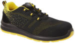Portwest FT08 Portwest Compositelite Wire Lace Safety Trainer kötött S1P (FT08BKY41)