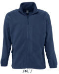 SOL'S North 100% Poliészter Unisex Zipp-Záras Pulóver (so55000nv-l)