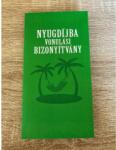  Bizonyítvány - Nyugdíjba vonulási - Nyugdíjas ajándék - Búcsú ajándék (BIZ020 26.07.20. rend 6)