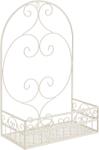 Bizzotto Etajera fier forjat crem 40 cm x 21 cm x 61h (0502964deco)