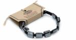 Csakra Shop Mágneses Hematit Shamballa Karkötő - Dupla Négyzetek