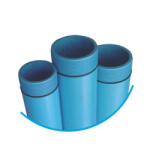 SpringKit - Valrom Tubulatura pvc pentru puturi de apa cu mufe filetate r8 140-5ml Springkit (33081405000)