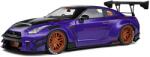 Solido Nissan Skyline GT-R (R35) W/Liberty Walk body kit 2.0 lila 2022 modell autó 1: 18 (S1805812)