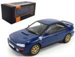 IXO MODELS 1995 Subaru Impreza WRX RHD blue/gold modell autó 1: 18