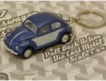 KiNSMART 1967 Classical Volkswagen Beetle 1: 64 kék kulcstartó (KT2540DCK-12-blue)