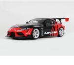 GT SPIRIT Toyota Supra Gr By Advan piros/fekete 2020 modellautó 1: 18 (GT889)