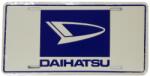 HANGTIME Daihatsu "logó" dombornyomott fémtábla/rendszámtábla 30, 4 x 15, 1 cm (390)