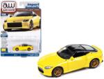 auto world 2023 Nissan Z "premium series release 3 version B" LHD sárga/fekete modellautó 1: 64 (AW64412y)