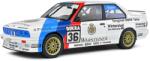 Solido BMW E30 M3 #36 Soper fehér DTM Championship 1989 modell autó 1: 18 (S1801524)
