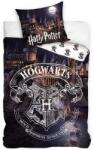 Carbotex Harry Potter 'Roxfort fényei' ágyneműhuzat szett 140 x 200 + 70 x 90 cm (HP183016B-PP)