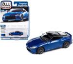 auto world 2023 Nissan Z "premium series release 3 version A" LHD kék/fekete modellautó 1: 64 (AW64412)