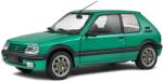 Solido Peugeot 205 GTI Griffe 1992 Fluorit zöld modell autó 1: 18 (S1801712)