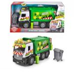 Dickie Toys Mercedes Benz "Action Truck" szemeteskocsi szemeteskukával szett, 26 cm (203745014)