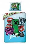 Halantex MINECRAFT 'Having a Blast! TNT' ágyneműhuzat szett 140 x 200 + 70 x 90 cm (MNC283)
