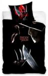 Carbotex Warner Bros. horror - Freddy vs. Jason ágyneműhuzat szett 140 x 200 + 70 x 90 cm (WBH201082-PP)