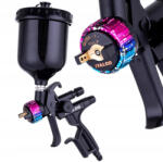 ITALCO Pistol de Vopsit Profesional Volum Mare Presiune Mică ITALCO GLOSS M1, Duza 1.3 mm, Capacitate 600 ml (TRS2-000636)