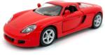 Kinsmart Porsche Carrera GT piros hátrahúzós autó 1: 36 (KT5453D-12/KT5081)