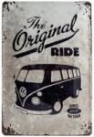 Nostalgic Art Volkswagen dombornyomott fémplakát 30 x 40 cm "Original Ride