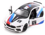 Kinsmart Bmw M8 Competition coupe #1 fehér hátrahúzós autó 1: 38 (KT5425DF-12)