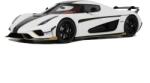 GT SPIRIT Koenigsegg Regera Record fehér 2023 modell autó 1: 18 (GT913)