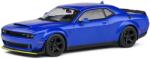 Solido Dodge Challenger SRT Demon V8 6.2L 2018 kék modell autó 1: 43 (S4310305)