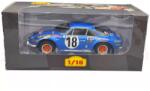 Altaya 1973 Renault Alpine A110 #18 J. C Andruet Biche Rally Monte Carlo kék/fehér modellautó 1: 18 (MagRA18Renault)