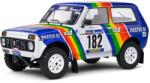 Solido Lada Niva fehér #182 Jabouille/Sardou Paris-Dakar 1984 modell autó 1: 18 (S1807305)