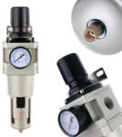 TC Technic Reductor de Aer cu Filtru de 1 Inch pentru Compresor AW5000-10, 20 Micrometri (TF2-30189)