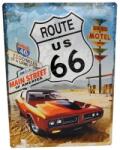 Nostalgic Art Route US 66 dombornyomott fémplakát 30 x 40 cm "MSO America