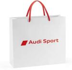 Audi Sport papírtáska "fehér-piros" 40x13x35 cm