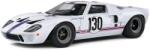 Solido Ford GT40 MK. 1 #130 H. Greder/J. M. Giorgi Targa Florio fehér 1967 modellautó 1: 18 (S1803009)