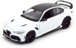 Bburago Alfa Romeo Giulia GTAm fehér 2020 modell autó 1: 18 (#18-11049white)