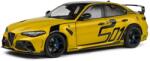 Solido Alfa Romeo Giulia GTA Nagemaakt sárga 2022 modell autó 1: 18 (S1806905)