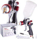 Technic Pistol de Vopsit Profesional cu Duza de 1, 7 mm pentru Presiune de 2-2, 3 Bar, Capacitate 600 ml - LVLP Tehnic H-901P (TF2-9487)