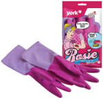 York Mănuși de Cauciuc Parfumate Roșii, Mărimea "S" (1 Pereche) - YORK - CLEAN HOUSE (yrx_092390)