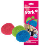 YORK Set de Bureți de Curățare din Plastic (3 bucăți) - YORK (yrx_001010)