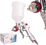 AUARITA Pistol de Pulverizare Auarita H-887P HVLP 1, 3 mm, 600 ml, Oțel Inoxidabil, Presiune Medie, Ecologic (TF2-21567)