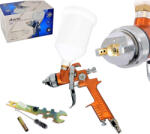 AUARITA Pistol de Pulverizare Auarita H-827 Volum Mare Presiune Joasă Auriu 1, 7 mm, Fără Aer, pentru Vopsele pe Bază de Apă și Acrilice, Capacitate 600 ml (TF2-16423)
