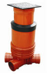 Meda Camin canalizare d400 cu 3 intrari + 1 iesire d160 complet echipat cu capac compozit clasa a15 (47940416014)