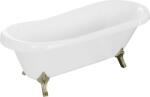 Mexen Retro 170x75 cm alb/auriu (53251707500-50)