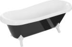 Mexen Retro 170x75 cm negru/alb/alb (53251707575-20)