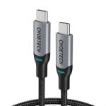 Choetech 100W USB-C - USB-C 1, 8 M Kábel - Fekete (CHT-XCC1002)