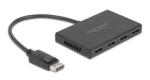 Delock Multiplicator DisplayPort v1.4 cu 4 porturi MST, Delock 87794 (d87794)